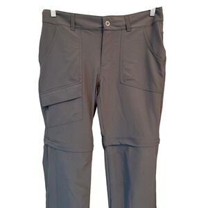 Columbia Convertible Hiking Pants Women's Size 10 Regular‎ Gray Travel